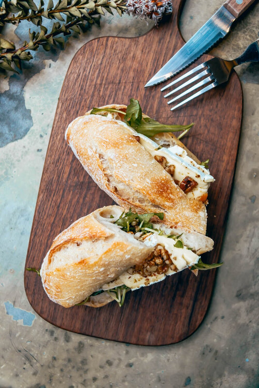 BBQ MUSHROOM SANDWICH