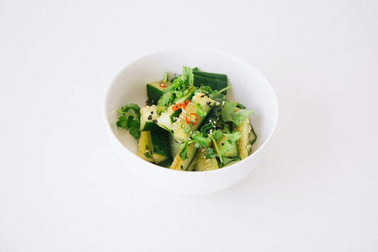 TANGY CUCUMBER SALAD