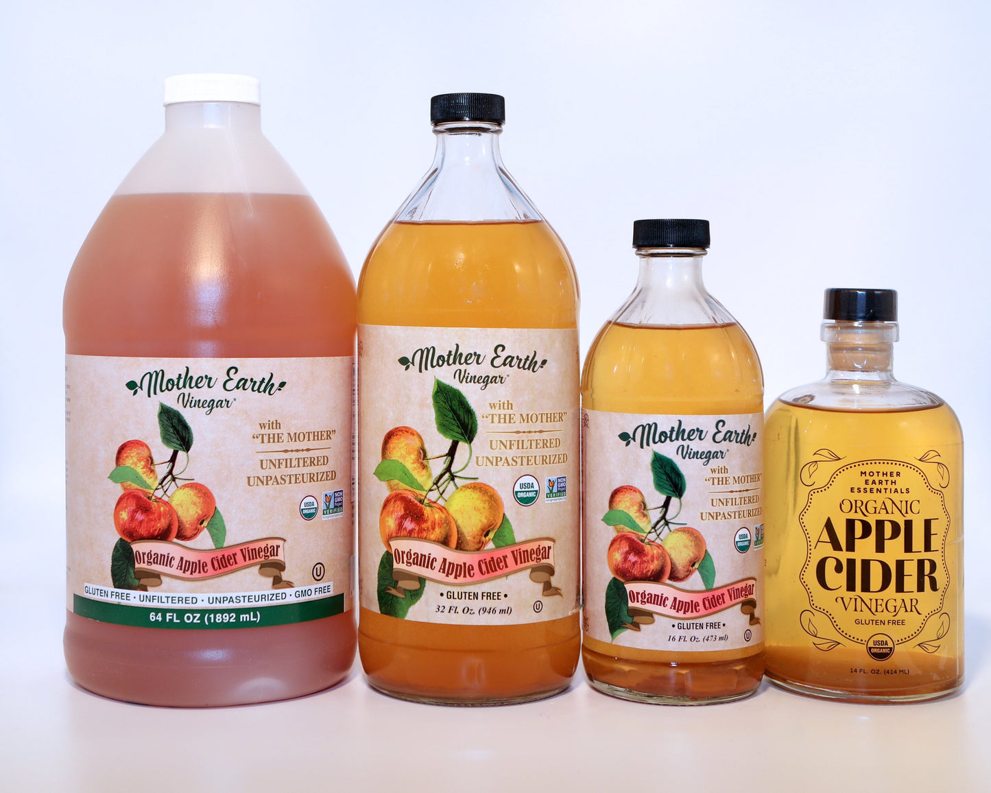 MOTHER EARTH ORGANIC APPLE CIDER VINEGAR