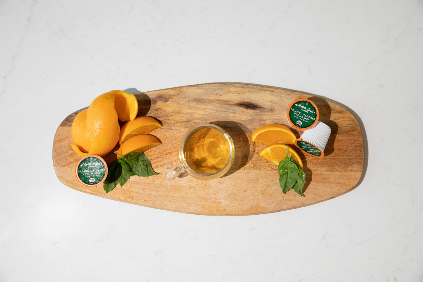 MY MAIN SQUEEZE ORANGE PEEL BASIL ~ ORGANIC SUPERFOOD TEA PODS