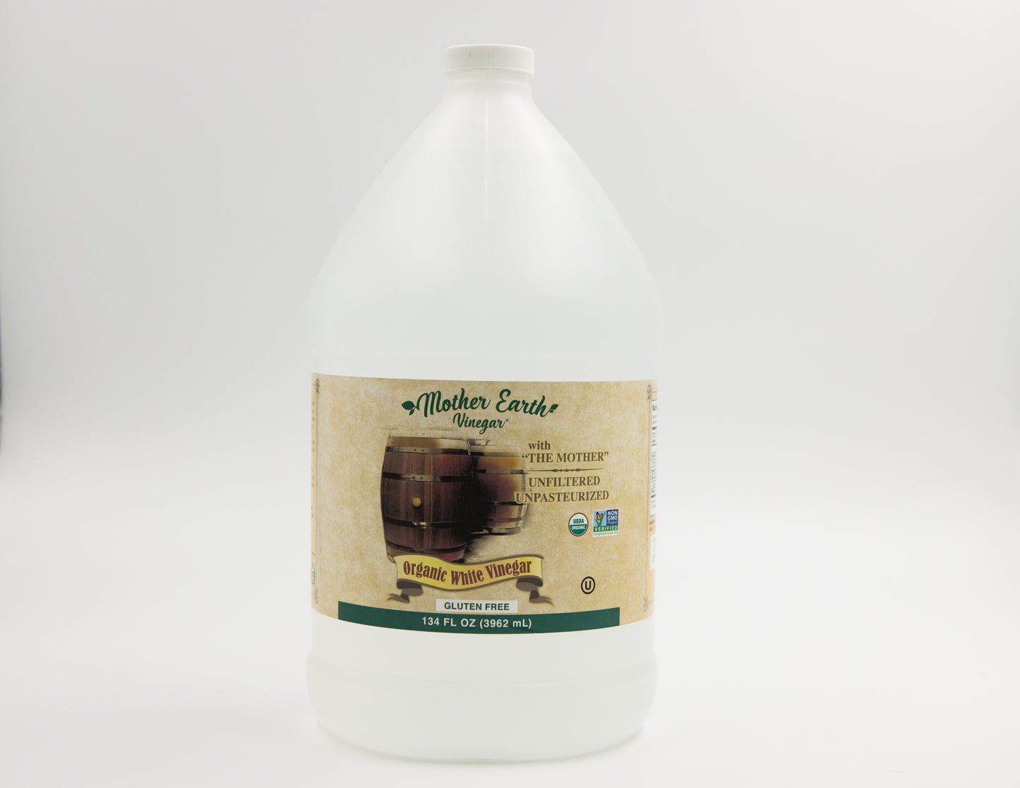 MOTHER EARTH ORGANIC WHITE VINEGAR 64OZ.