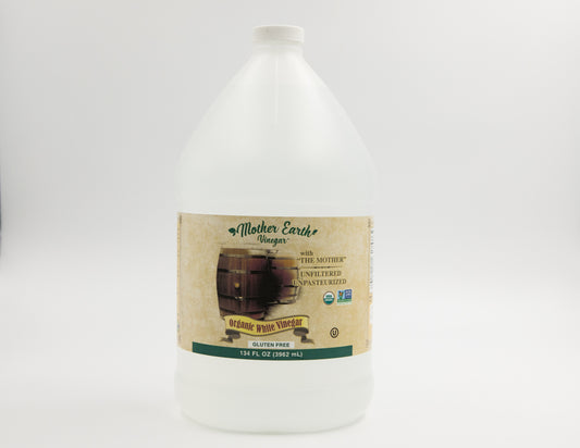 MOTHER EARTH ORGANIC WHITE VINEGAR 64OZ.