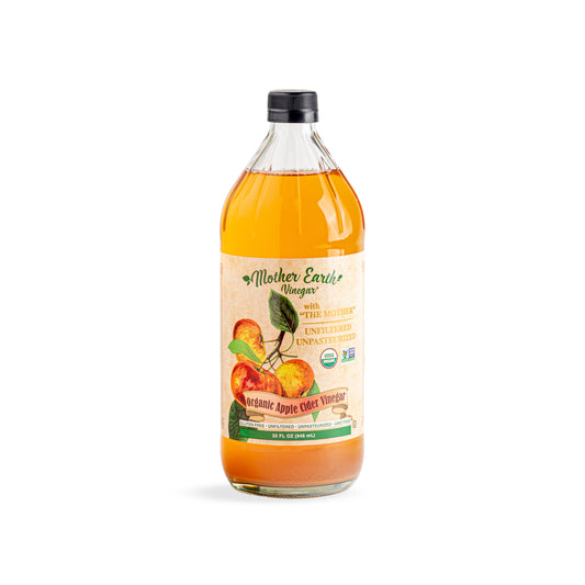 MOTHER EARTH ORGANIC APPLE CIDER VINEGAR